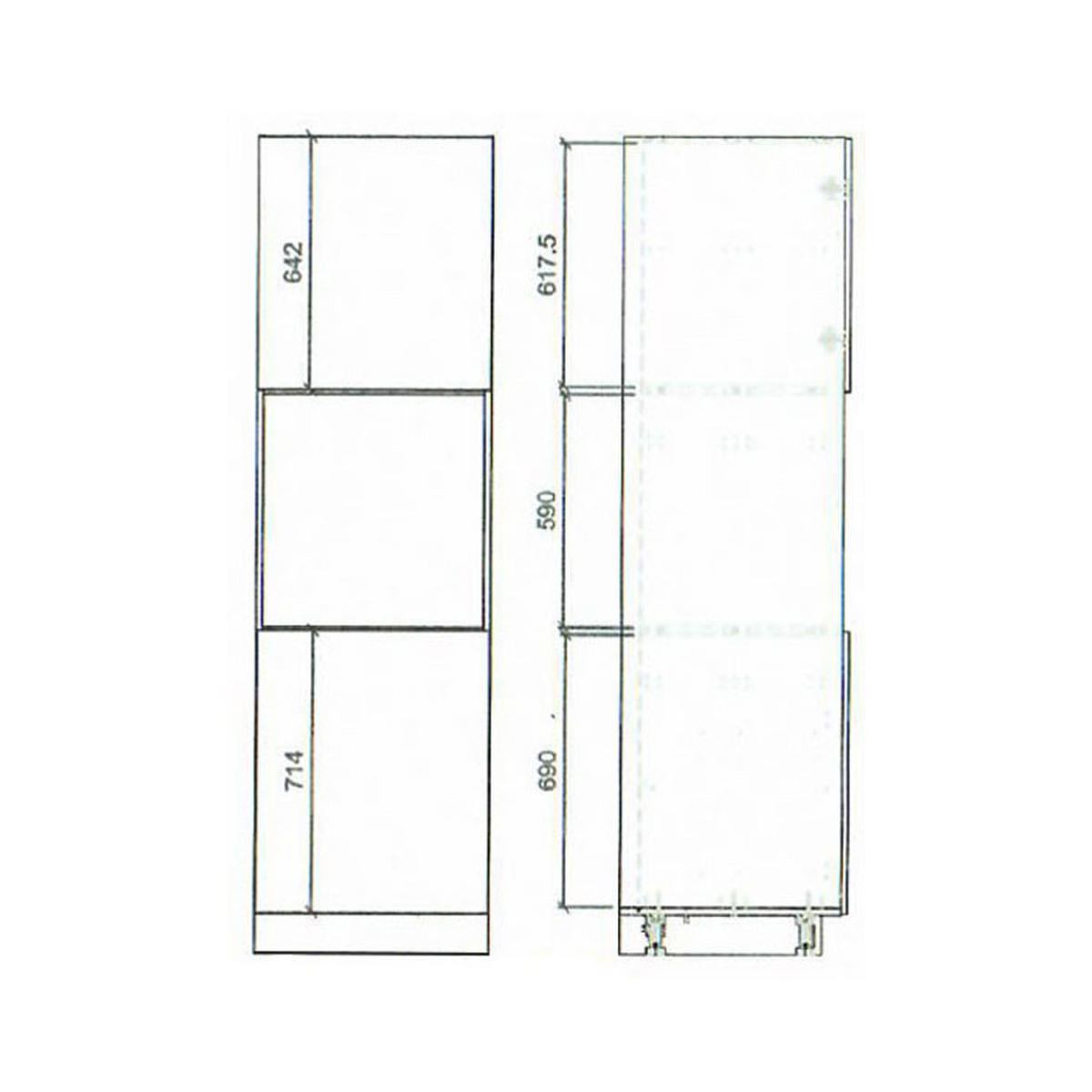 WINKELKÜCHE Silver eiche artisan / eiche artisan - kieferngrün 8-teilig - Braun/Grün, Holzwerkstoff (300/207/185cm) - Feldmann-Wohnen