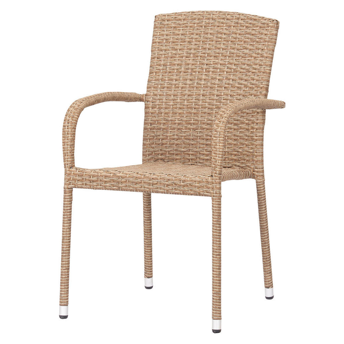 GARTENSTUHL, Anita, Natur, Rattan, 63 x 53 x 88 cm - Naturfarben, Naturmaterialien (63/88/53cm) - ebuy24