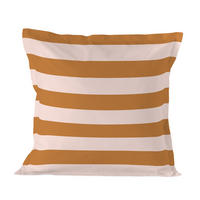 KISSENBEZUG breton 80x80 cm orange - Orange, Textil (80/80cm) - Happy Friday