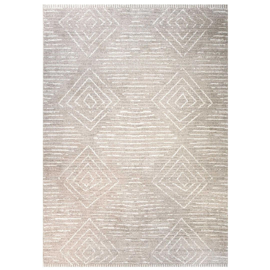 VINTAGE-TEPPICH Medini Marko Beige - Beige, Textil (119/170cm) - Kukoon Rugs