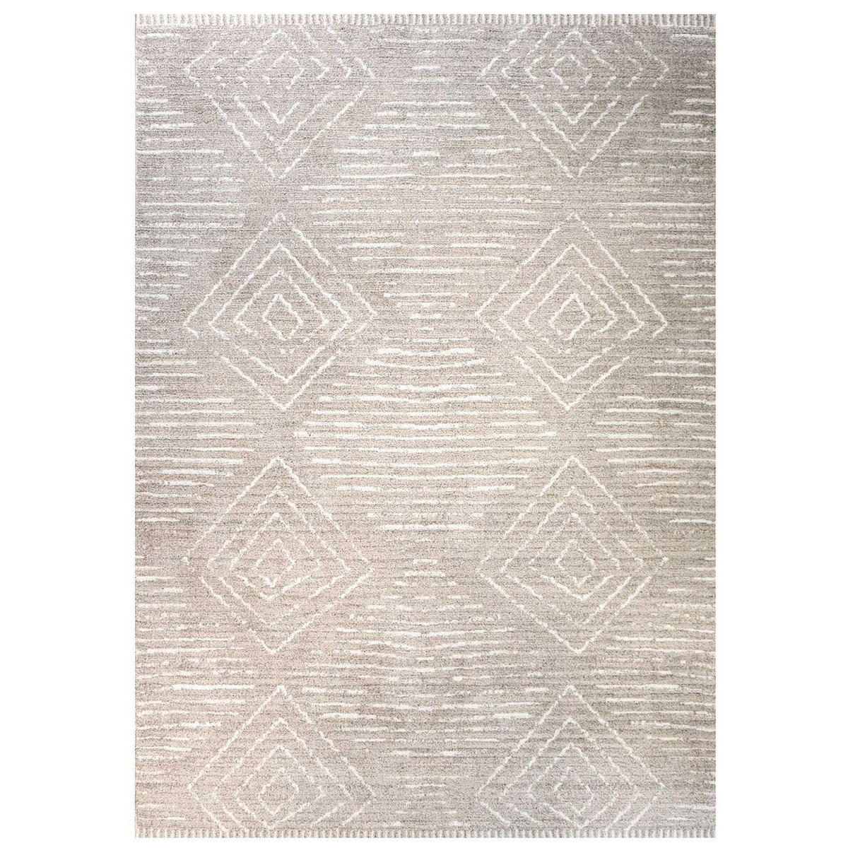 VINTAGE-TEPPICH Medini Marko Beige - Beige, Textil (119/170cm) - Kukoon Rugs