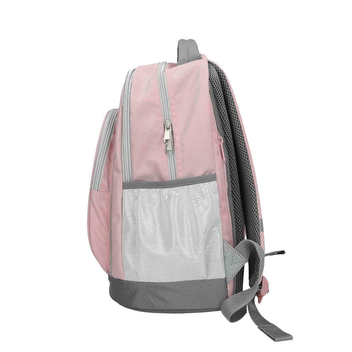 SCHULRUCKSACK MY BFF TOPModel grau-rosa 19 x 30 x 40 cm - Rosa/Grau, Textil (30/19cm) - Depesche Germany