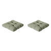 SITZKISSEN Panama 60/60 cm 2er-Set - Hellgrün, Textil (60/8/60cm) - Madison