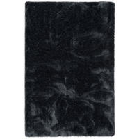 HOCHFLOR SHAGGY TEPPICH LUXUS FEELING MIX - Anthrazit, Textil (100/400cm) - Snapstyle