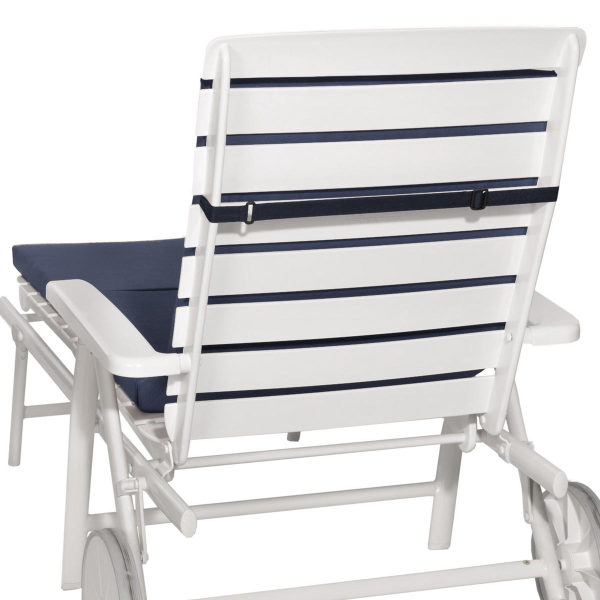 ROLLLIEGENAUFLAGE Loft RL 200/60/5 cm Dunkelblau - Dunkelblau, Textil (60/5/200cm) - Beautissu 