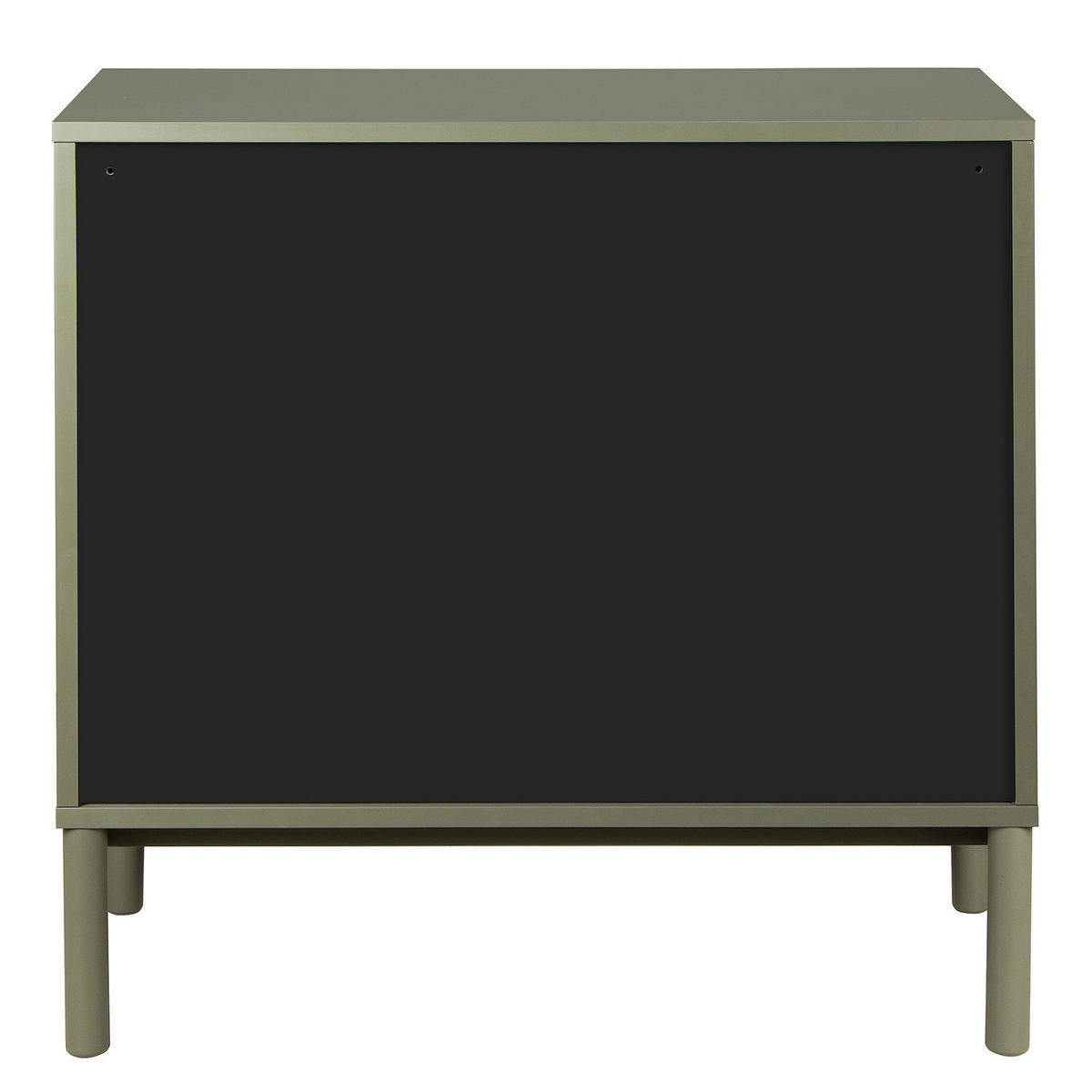KOMMODE - Teilmassivholz - Olivgrün, Holz/Holzwerkstoff (80/80/40cm) - home24