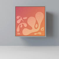 SIDEBOARD IRREGULAR PINK, Grau, 57,5x42x57,5 cm, Ohne Füße - Multicolor/Grau, Holzwerkstoff (57.5/57.5/42cm) - SpaceRebels
