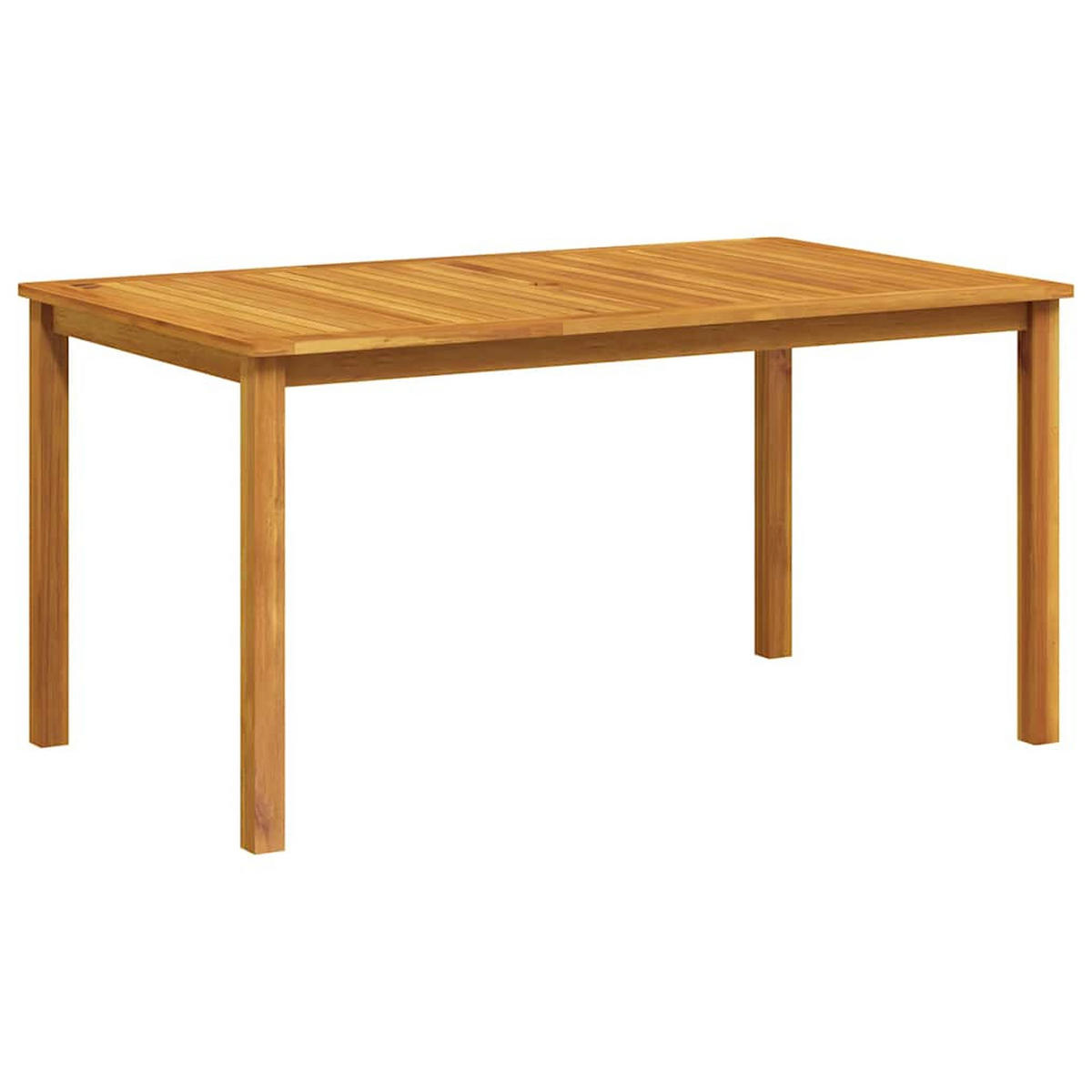 GARTENTISCH 150/90/74 Cm Massivholz Akazie - Braun, Holz (150/90/74cm) - vidaXL