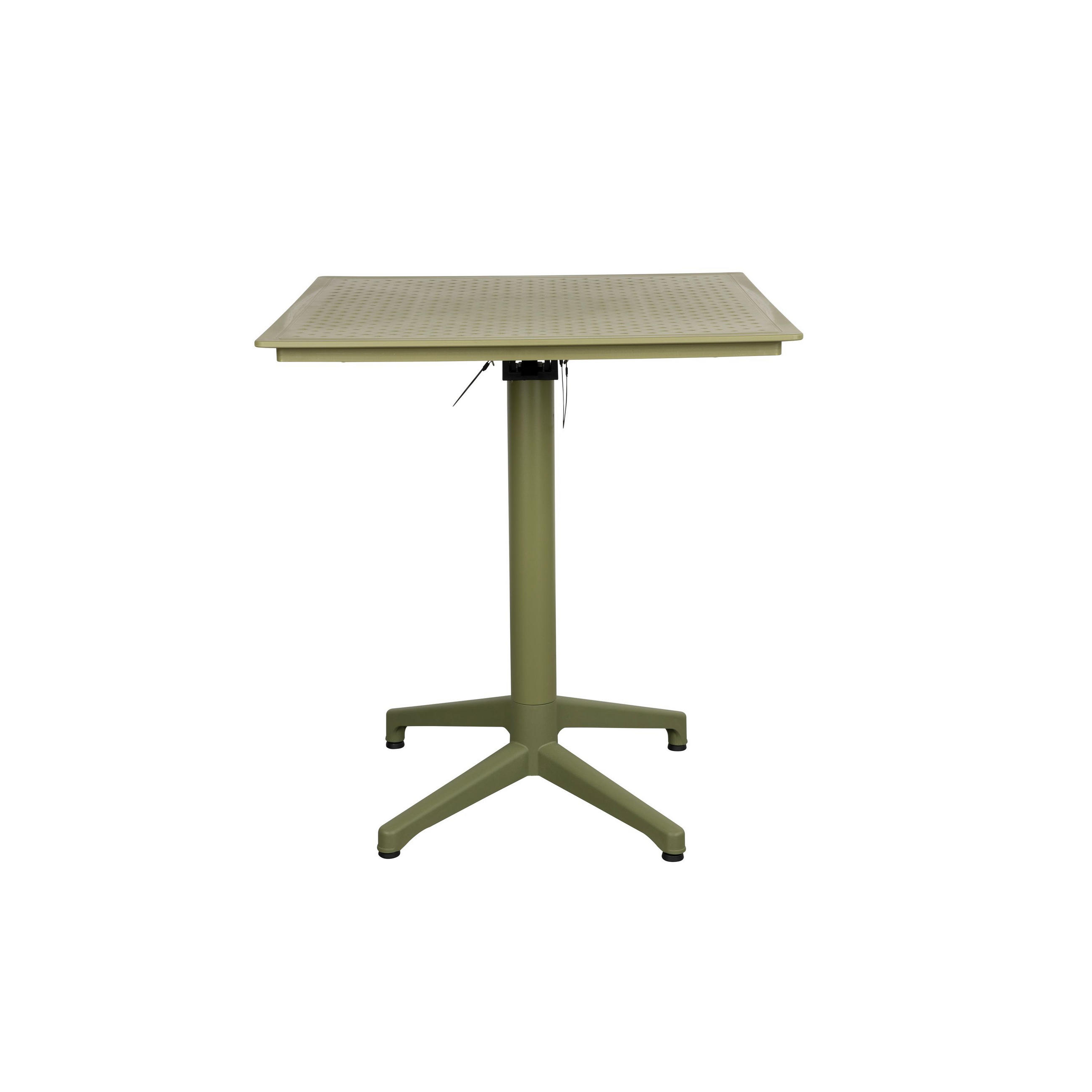 BISTROTISCH George Bistrotisch Grün - Grün, Kunststoff (70/70/76cm) - Housecraft Living