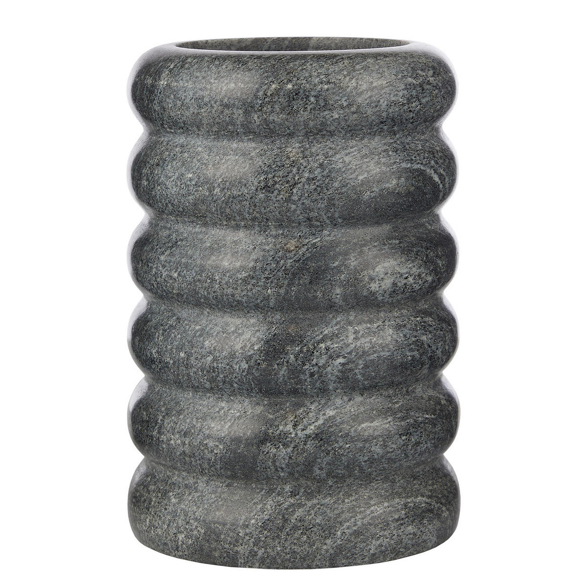 FLASCHENKÜHLER Marble - Dunkelgrau, Stein (13/13cm) - Butlers