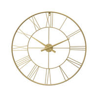 WANDUHR Aratio Ø 70 cm - Goldfarben, Metall (70/70/3cm) - EDAXO