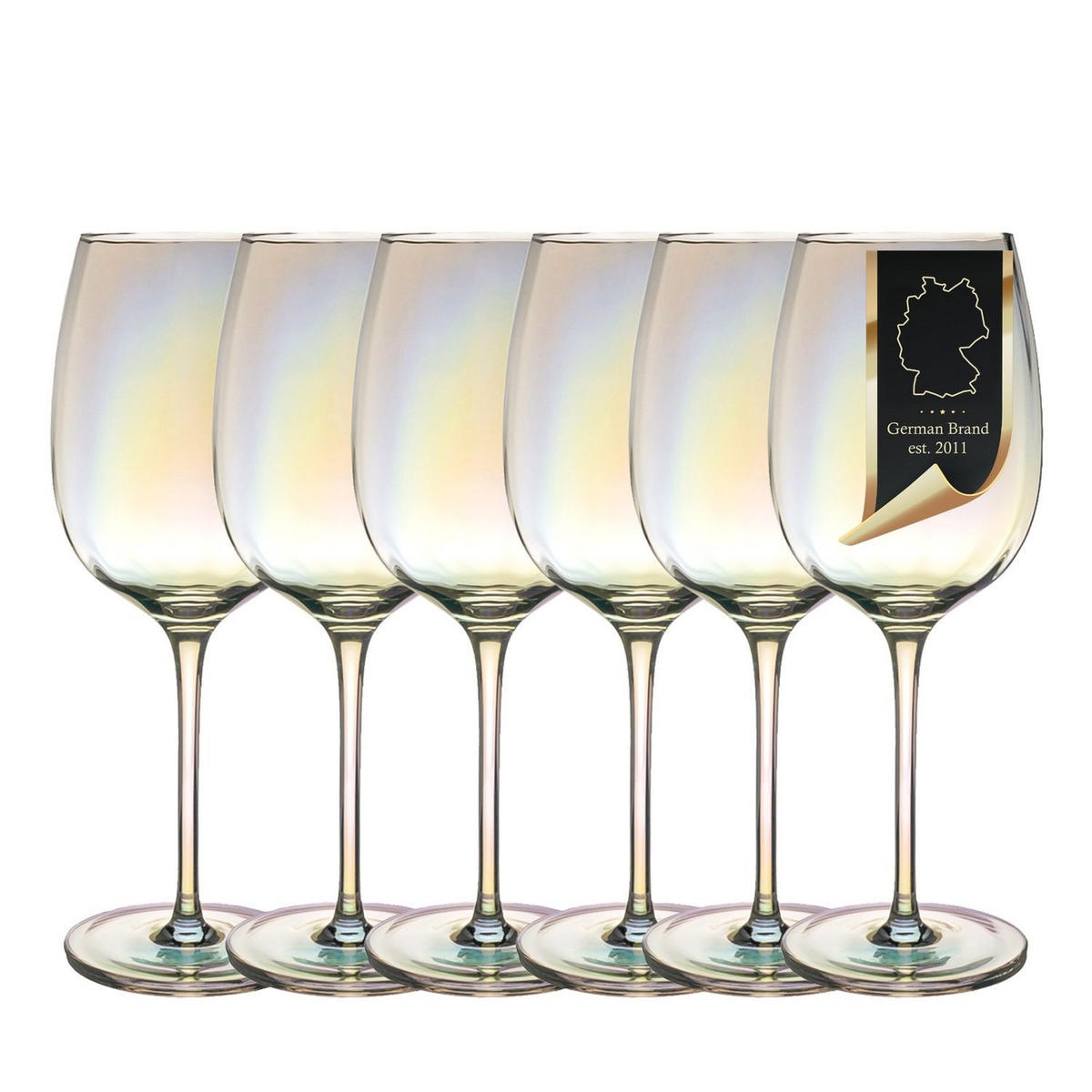 WEINGLAS SET 440 ml (6-tlg.) - Transparent, Glas (0.44L) - Intirilife