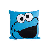 KINDERKISSEN Sesamstraße Krümelmonster Blau 30x30 cm - Blau, Textil (30/30cm) - United Labels