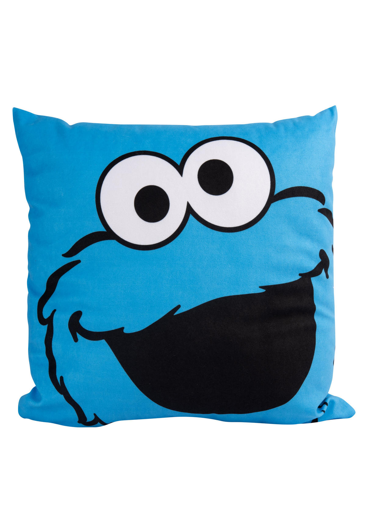 KINDERKISSEN Sesamstraße Krümelmonster Blau 30x30 cm - Blau, Textil (30/30cm) - United Labels