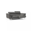 LINEARSOFA Donatello - Anthrazit, Metall (183/76/102cm) - Divani.store