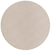 FEINSCHLINGEN VELOUR TEPPICH STRONG RUND - Beige, Textil (200/200cm) - Snapstyle