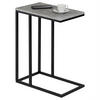 BEISTELLTISCH DEBORA - Schwarz/Grau, Holzwerkstoff (26/46/61cm) - IDIMEX
