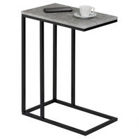 BEISTELLTISCH DEBORA - Schwarz/Grau, Holzwerkstoff (26/46/61cm) - IDIMEX