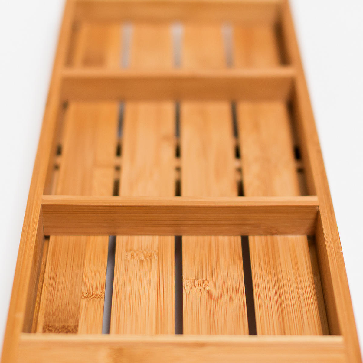 BADEWANNENABLAGE - Hellbraun, Holz (67/7/21.5cm) - Relaxdays