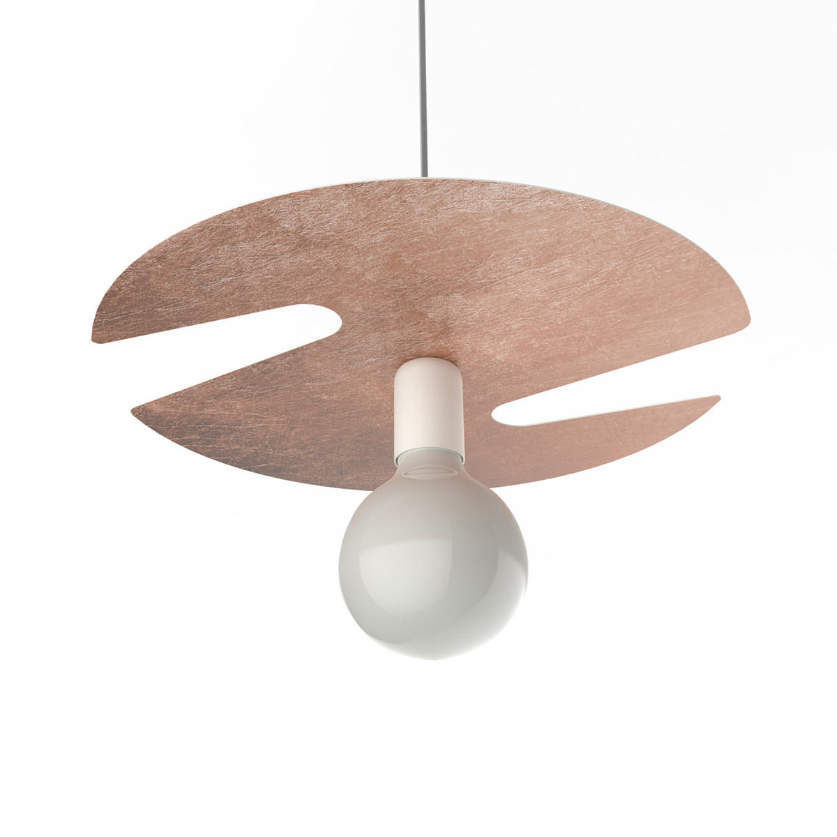 HÄNGELEUCHTE - Kupferfarben, Metall (40/40/10cm) - Lumicom