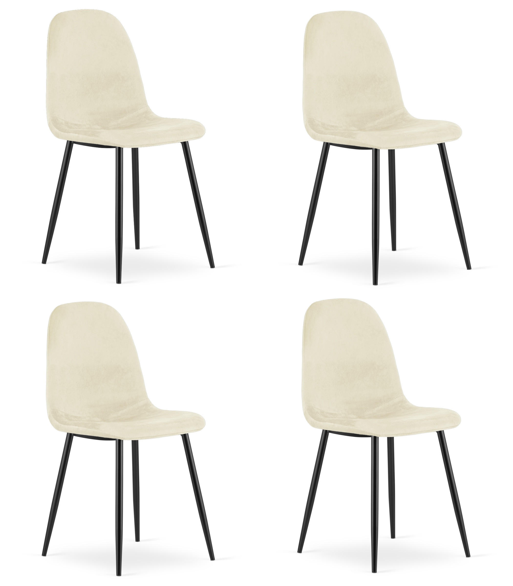 Valora Esszimmerstuhl Beige 44.5x87.5x50.5 cm