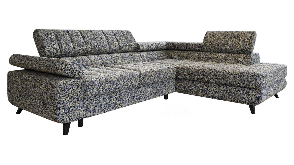 ECKSOFA Nord Premium, Seite: Rechts - Anthrazit/Grau, Holz/Textil (264/203cm) - MIRJAN24