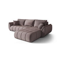 ECKSOFA Misato In Monolith - Flieder, Holzwerkstoff/Textil (280/175cm) - Fun Möbel