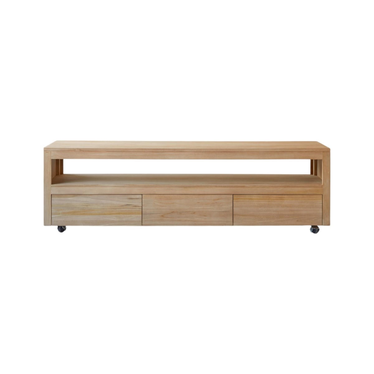 TV-SCHRANK Anoa Natur aus Teak - Naturfarben, Holz (180/55/45cm) - Tikamoon