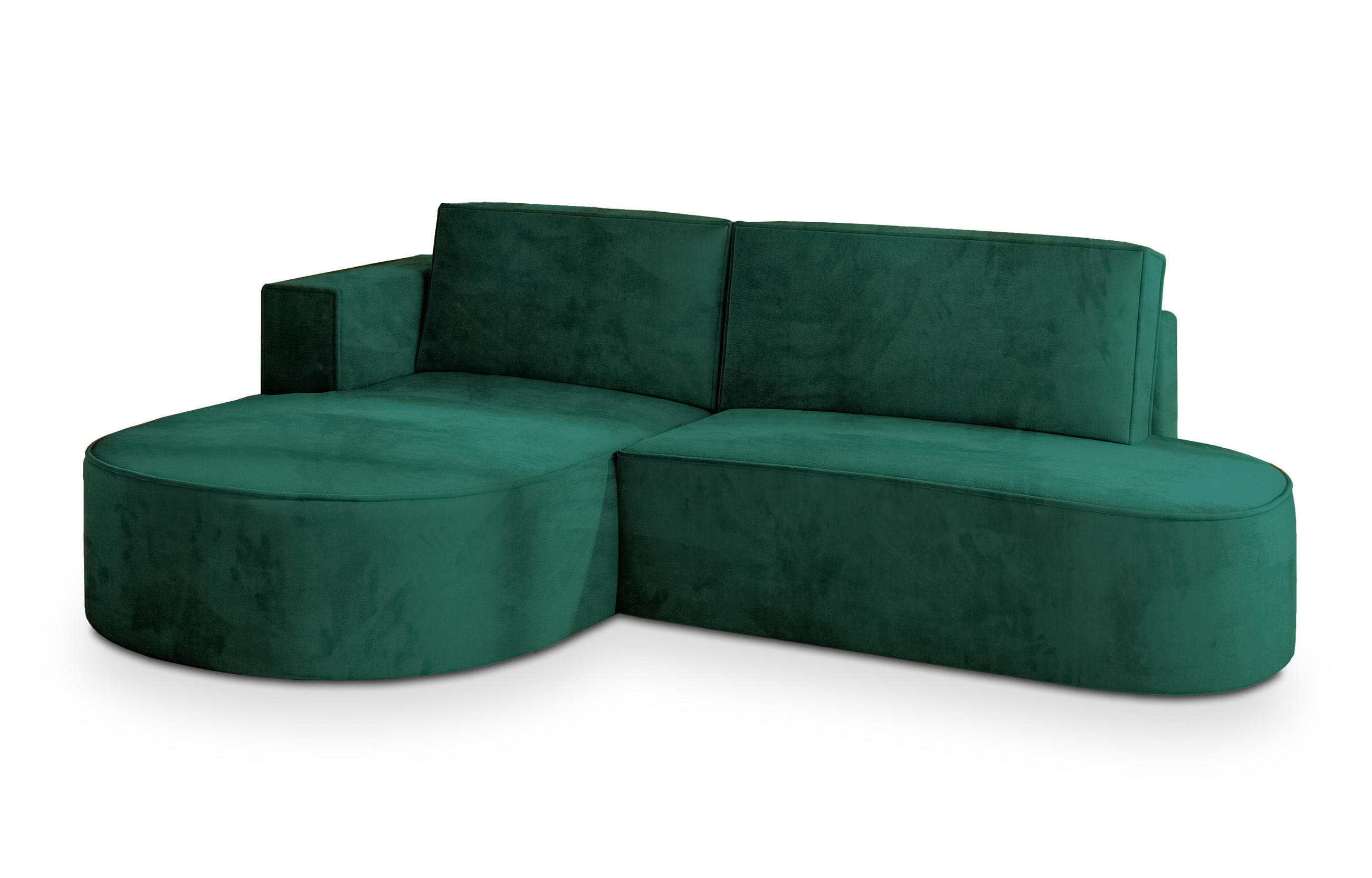 Masseno Ecksofa Grün 265x174 cm