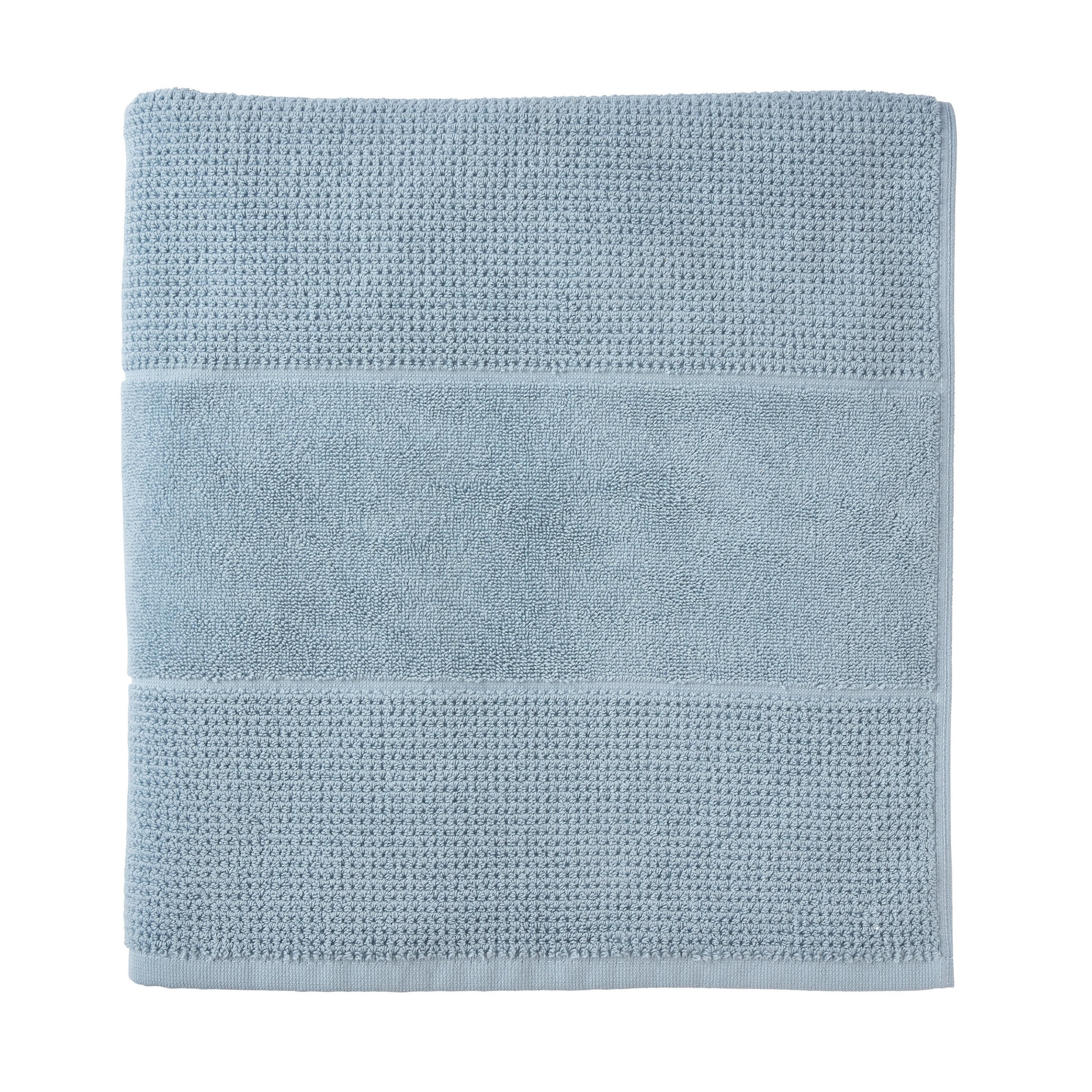 SAUNATUCH Turin - 75 x 200 cm - Hellblau - Blau, Textil (75/200cm) - SCHIESSER