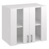 KÜCHENHÄNGESCHRÄNKE G80 2DS1 weiß matt - Weiß, Holzwerkstoff (80/60/31cm) - roe furniture