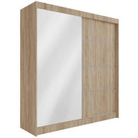 KLEIDERSCHRANK PAOKI - 200 cm - Sonoma Eiche - Sonoma Eiche, Holzwerkstoff (200/215/61cm) - ALTDECOR