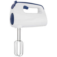 HANDMIXER Gerda Grau/Weiß max. 300 Watt - Blau, Metall (18.8/8/15cm)