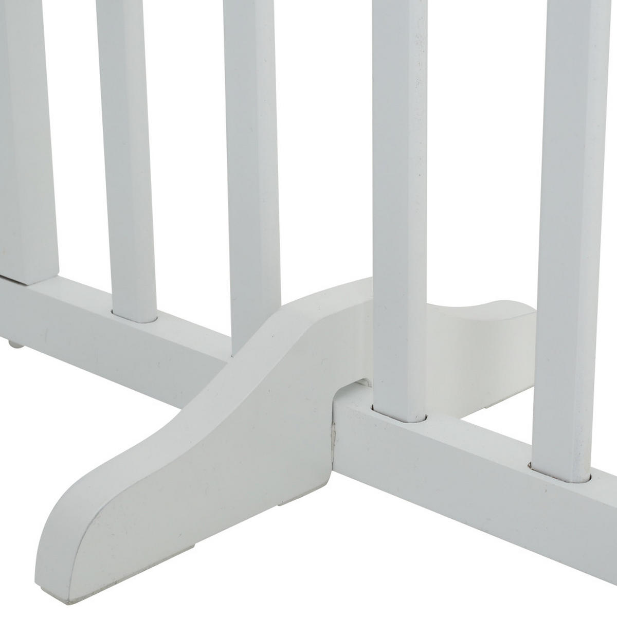 SCHUTZGITTER 3-Paneele Faltbar Freistehend MDF Weiß - Weiß, Holzwerkstoff (139/1.8cm) - Livingandhome