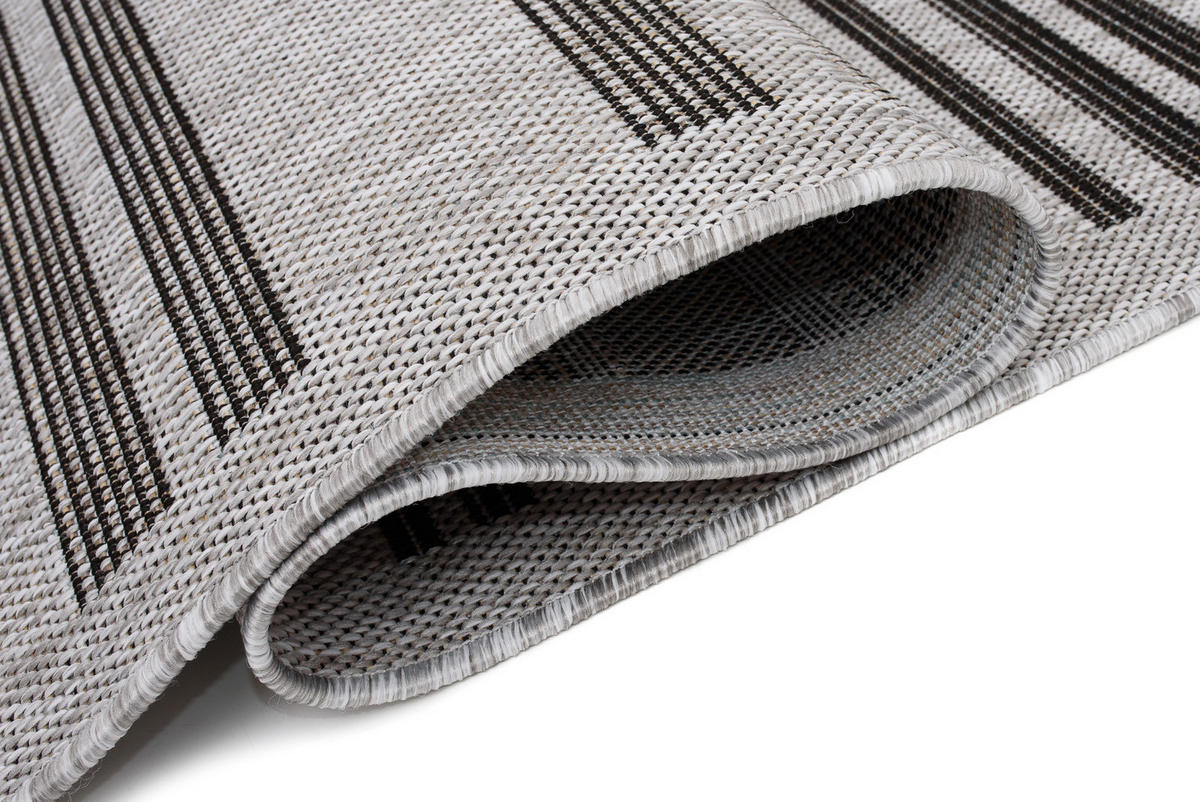 TEPPICH MELISSA Grau 60/200 cm - Grau, Kunststoff (60/200cm) - Tapiso