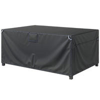 SCHUTZHÜLLE für Gartenmöbel DE-09932 Schwarz - Schwarz, Textil (120/74/180cm) - ComfortXL