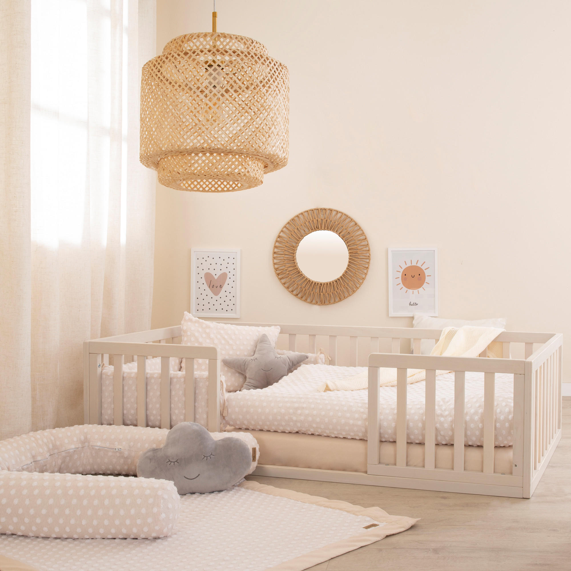BABYDECKE 80 x 80 cm Frosty Almond - Beige - Beige, Textil (80/80cm) - Roba