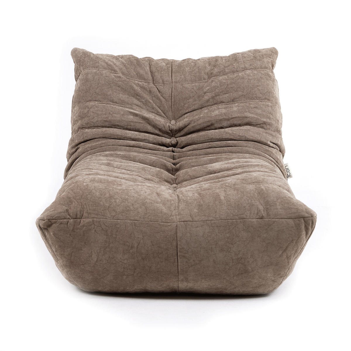 LIEGE-SESSEL Enzo - Beige, Textil (78/32/102cm)