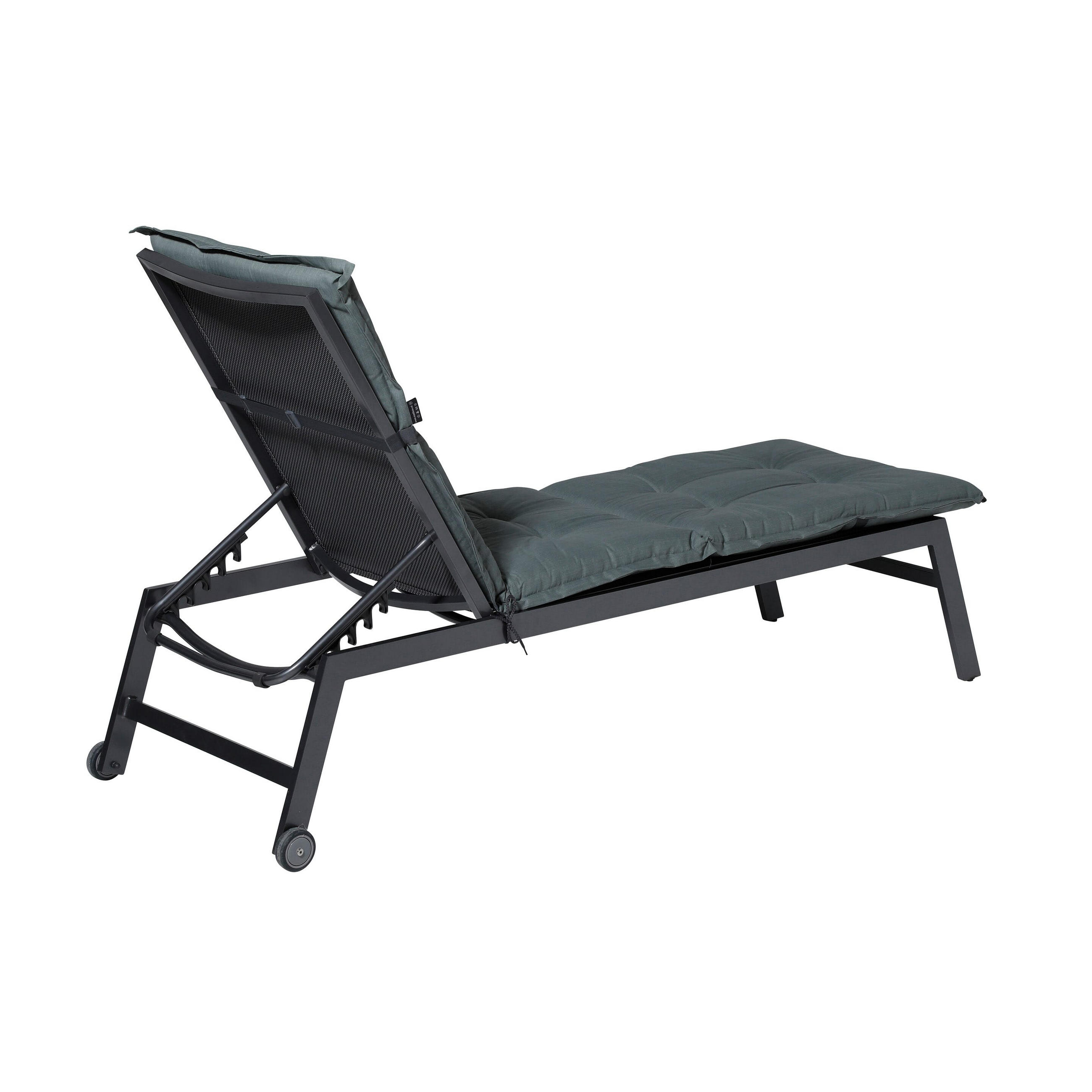 LIEGENAUFLAGE Basic 200/65 cm - Grau, Textil (60/7/200cm) - Madison