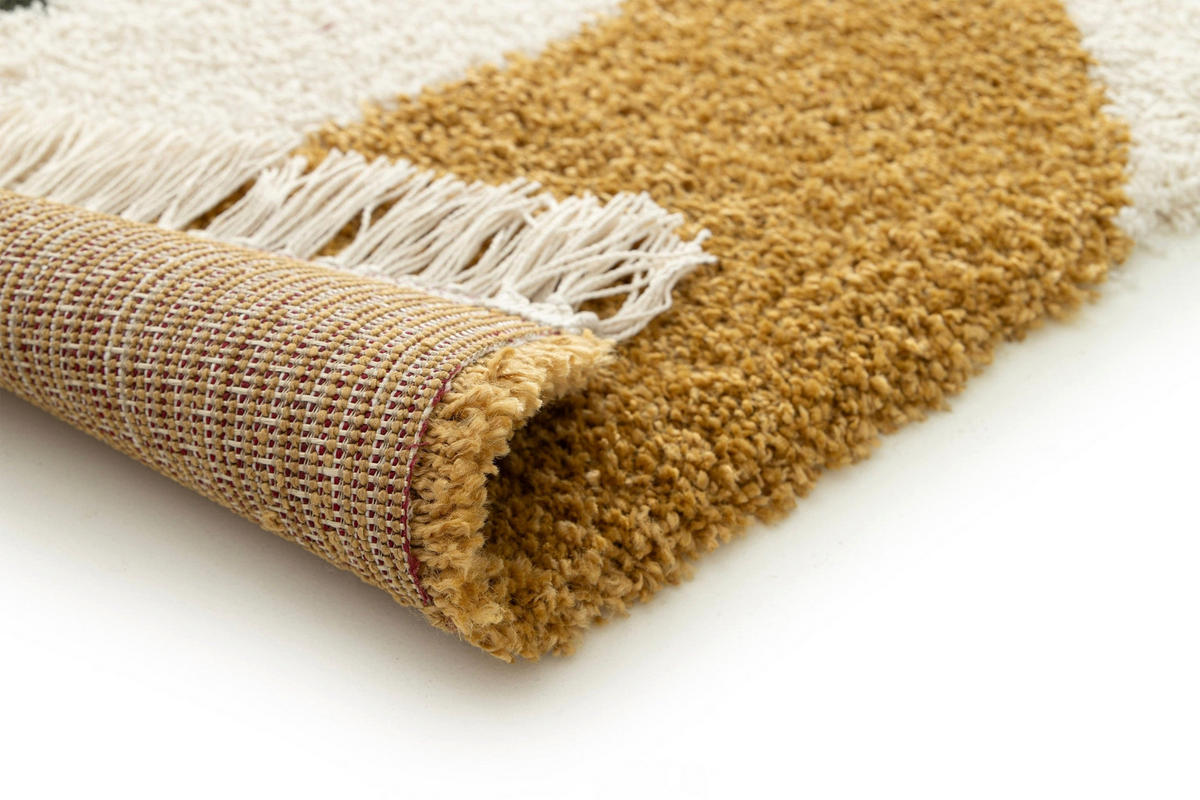 TEPPICH, dick und mit Fransen mehrfarbig - Multicolor, Textil (160/230cm) - AFK Living