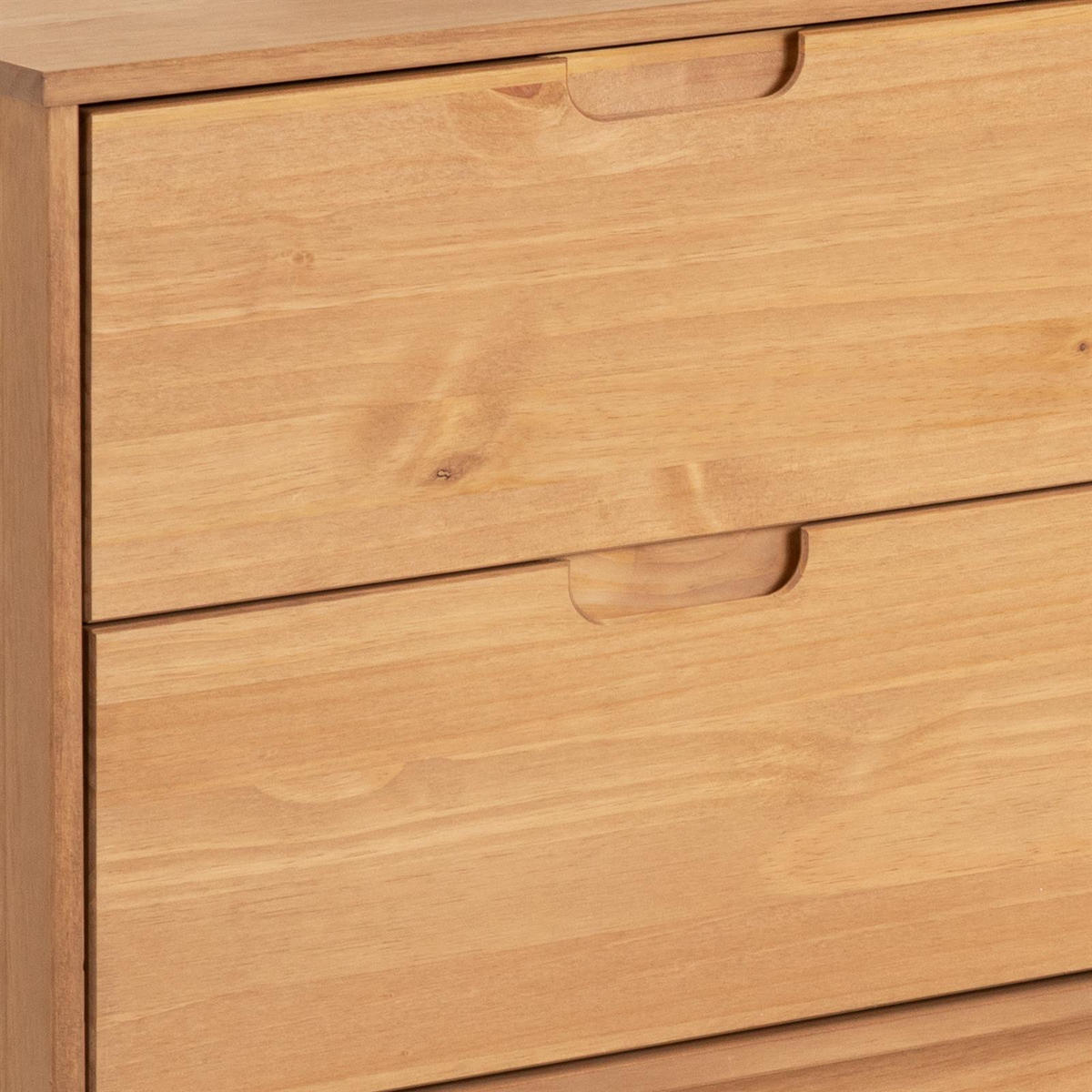 SIDEBOARD TIVOLI - Braun, Holz (145/75/45cm) - IDIMEX