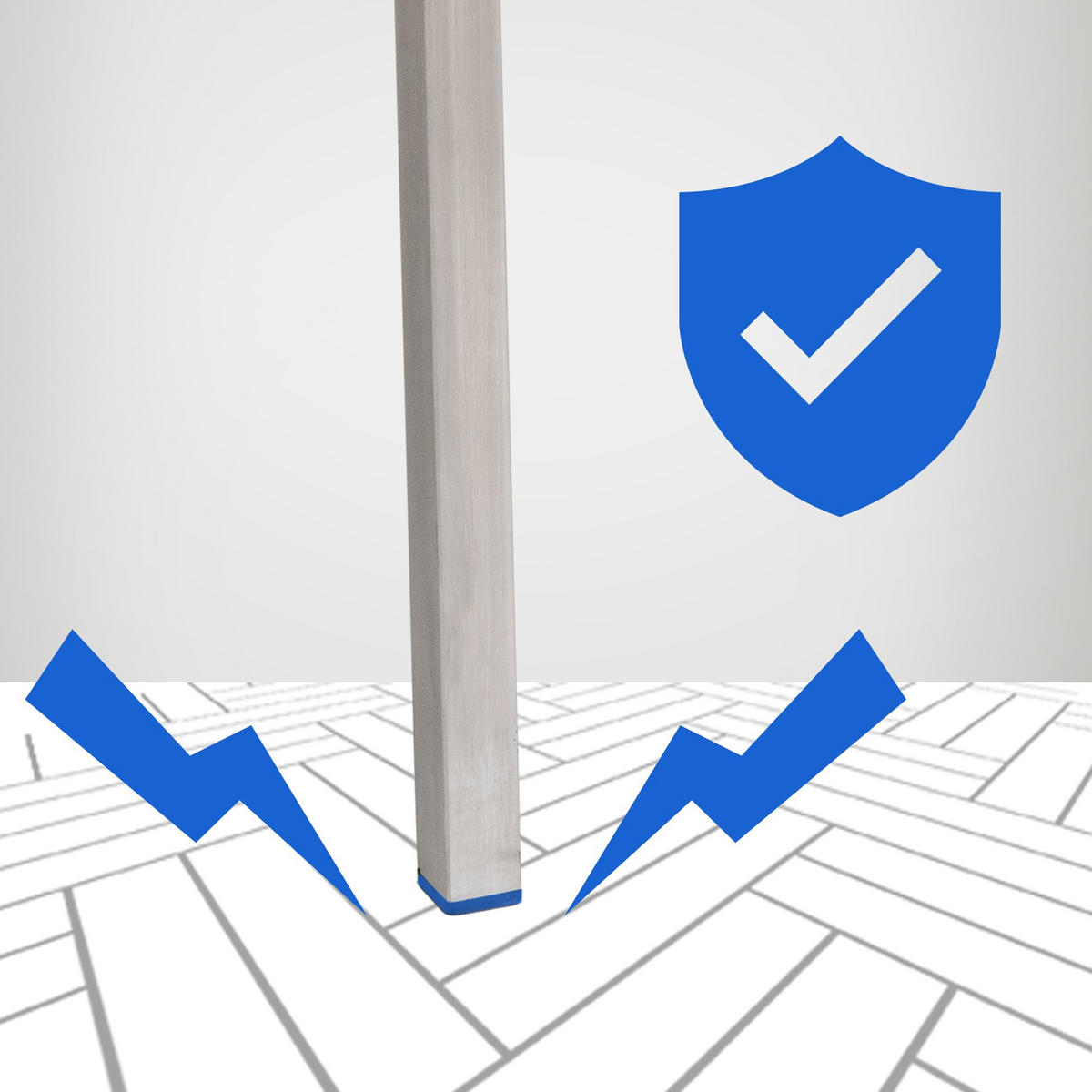 BARHOCKER Samt grau - Edelstahlfarben/Grau, Textil/Metall (64/110/48cm) - CLP