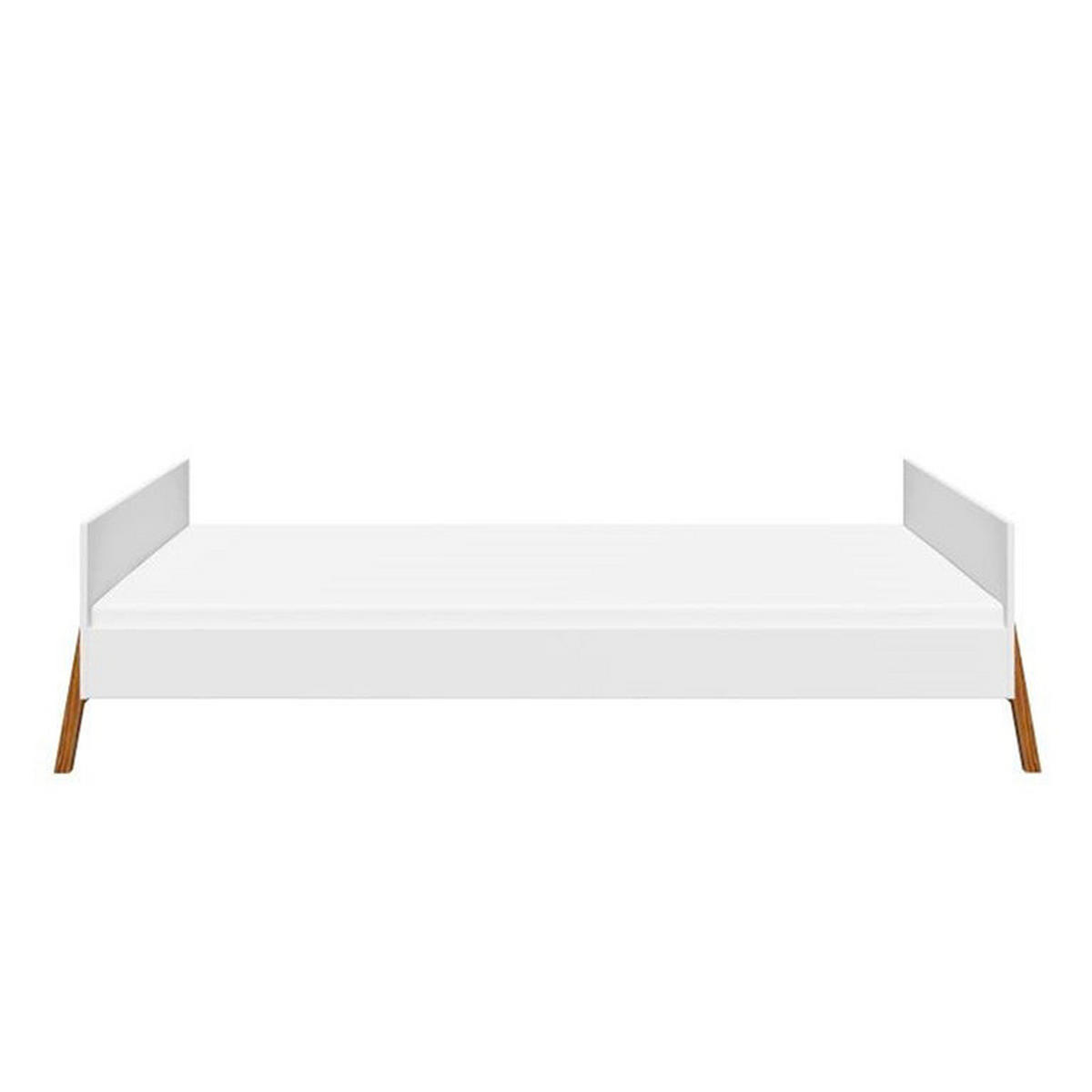 KINDERBETT 90/200 Weiß - Weiß, Holzwerkstoff (90/200cm) - Petits-meubles