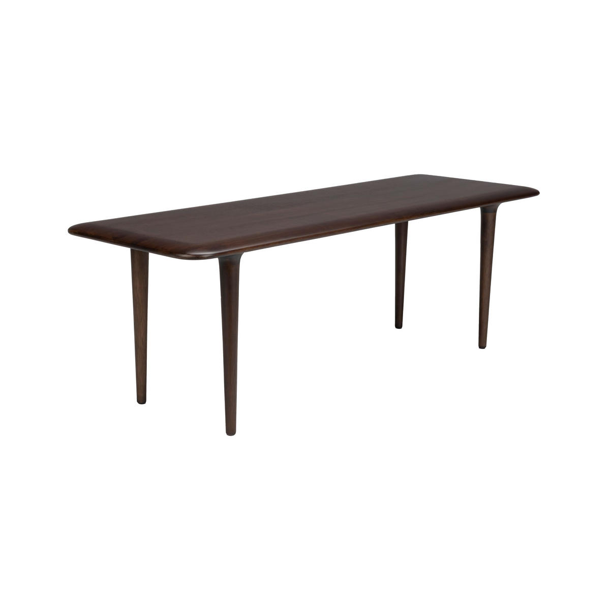 COUCHTISCH Elroy 110x38 cm Walnussfarbe - Braun, Holz (110/38/38cm) - Dutchbone