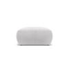 POUF Molino aus Boucle hellgrau - Hellgrau, Textil (75/36/75cm) - Micadoni