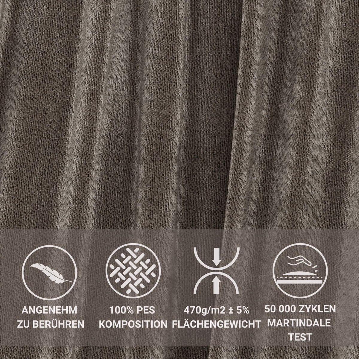 BOXSPRINGBETT Luxora Braun 200/200 cm - Schwarz/Braun, Holz/Holzwerkstoff (200/200cm) - Maison de Reve