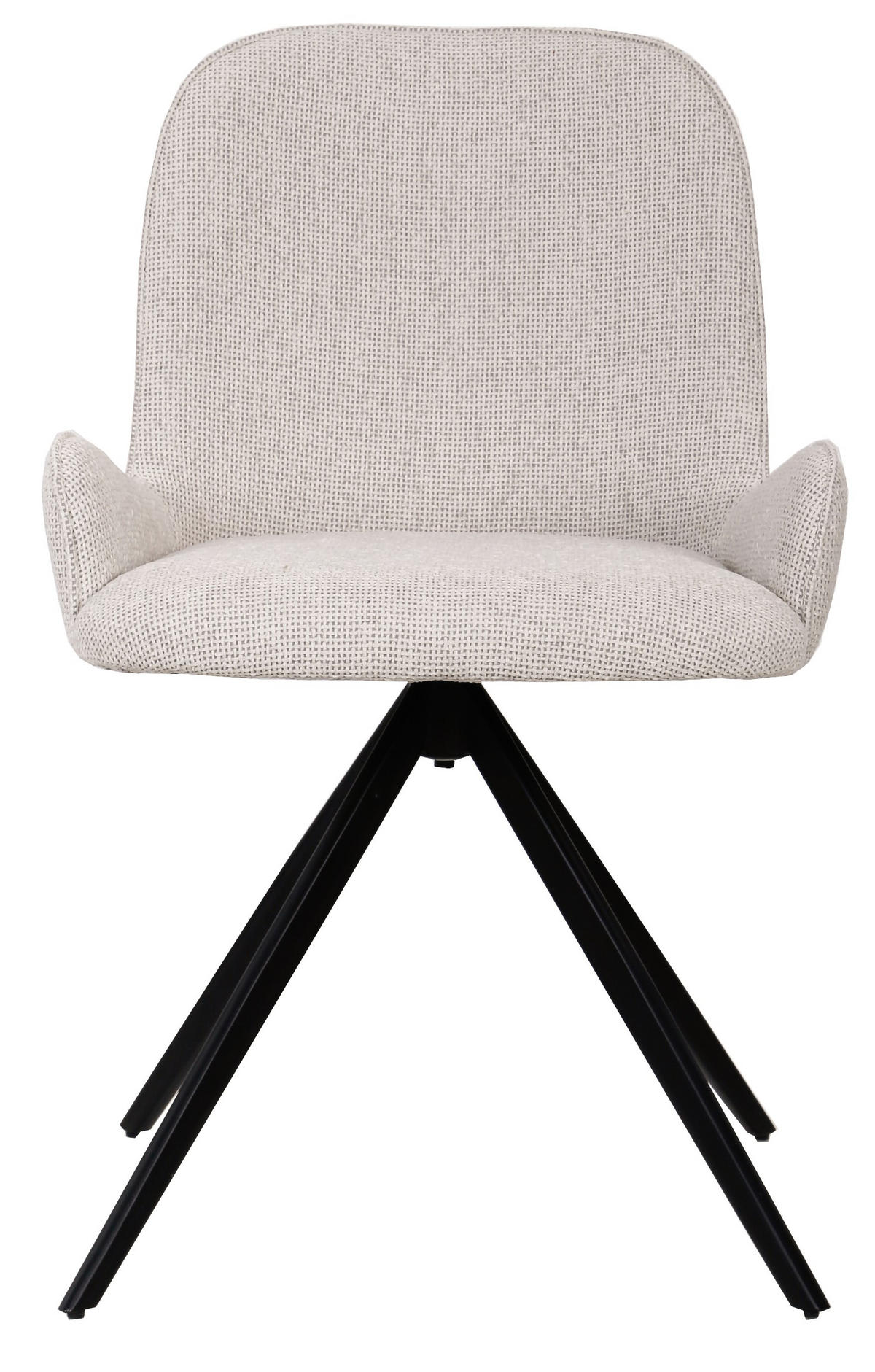 ESSZIMMERSTUHL Leander Beige 58/53.5/83.5cm - Beige, Textil (53.5/83.5/58cm) - PTMD Collection