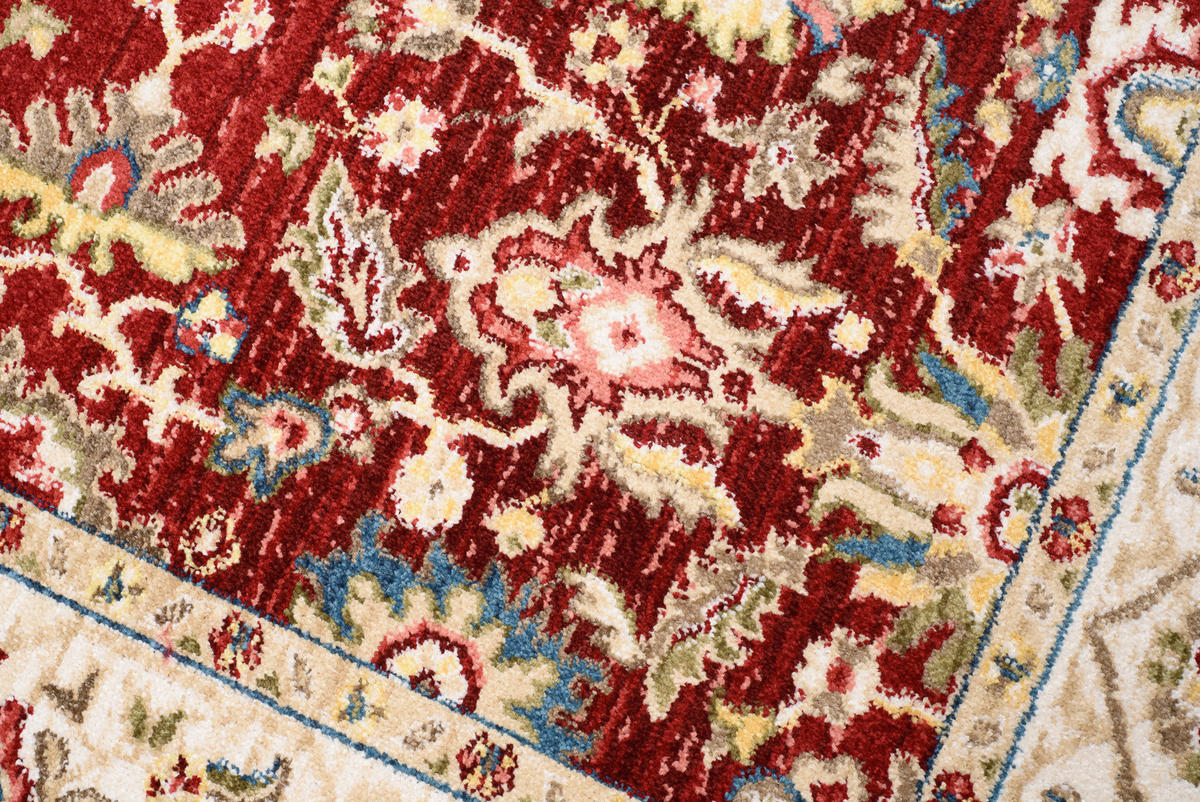 TEPPICH RIVIOLI Rot 80/150 cm - Rot, Textil (80/150cm) - Tapiso