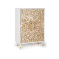 HIGHBOARD aus Mangoholz - Weiß, Holz (40/140/100cm) - Giner y Colomer