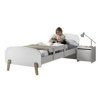 KINDERZIMMER Set Karilynn 2 Massivholz+MDF weiß - Weiß, Holz (220/73/120cm) - 58aufmkessel